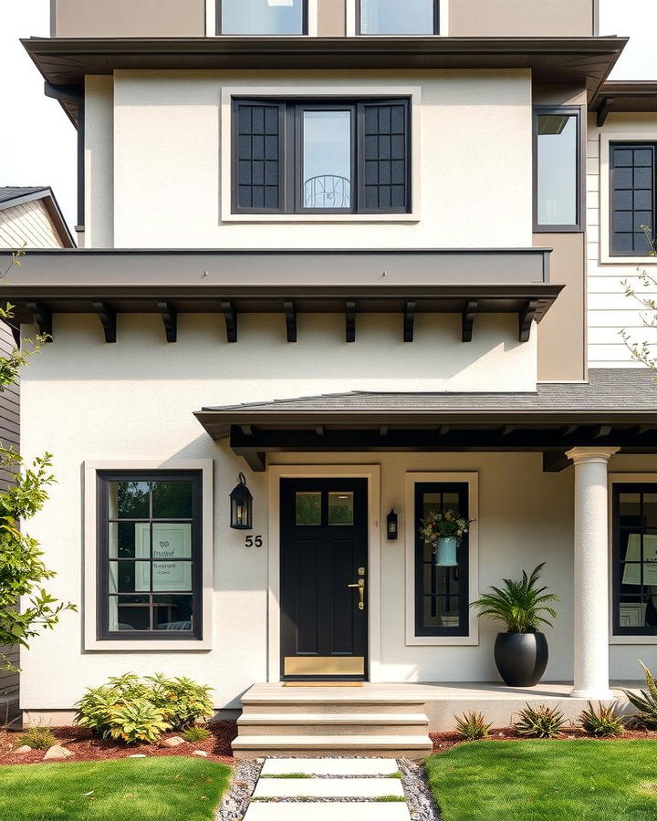 Cloudy Linen - 25 Off-white Paint Colors for Home Exteriors