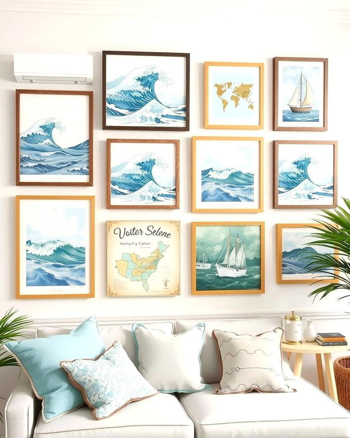 Coastal Artwork and Prints - 25 Nautical Decor Ideas