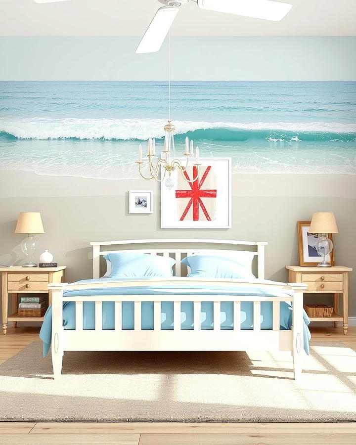 Coastal Inspired Wall Murals - 25 Ocean-themed Bedroom Ideas