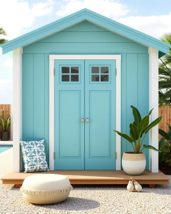 Coastal Teal - 25 Shed Color Ideas