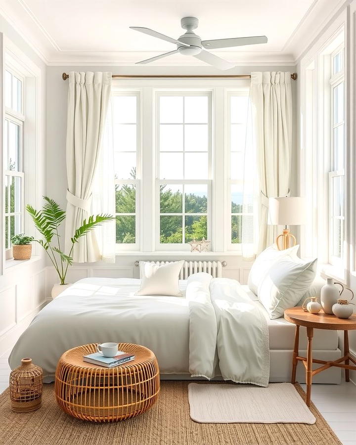 Coastal White Trim - 25 Window Trim Ideas