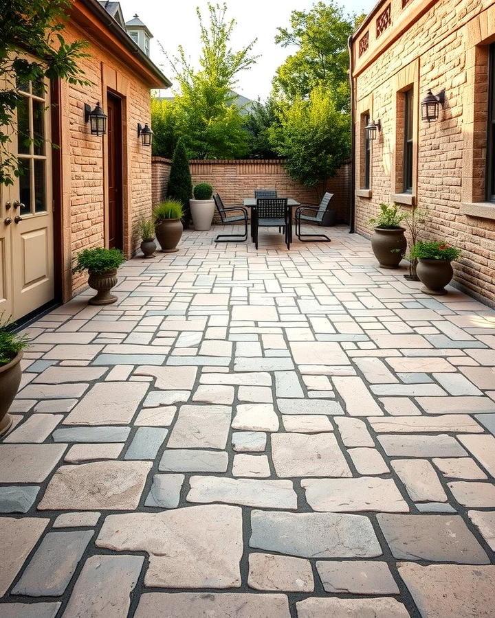 Cobblestone - 25 Patio Flooring Ideas