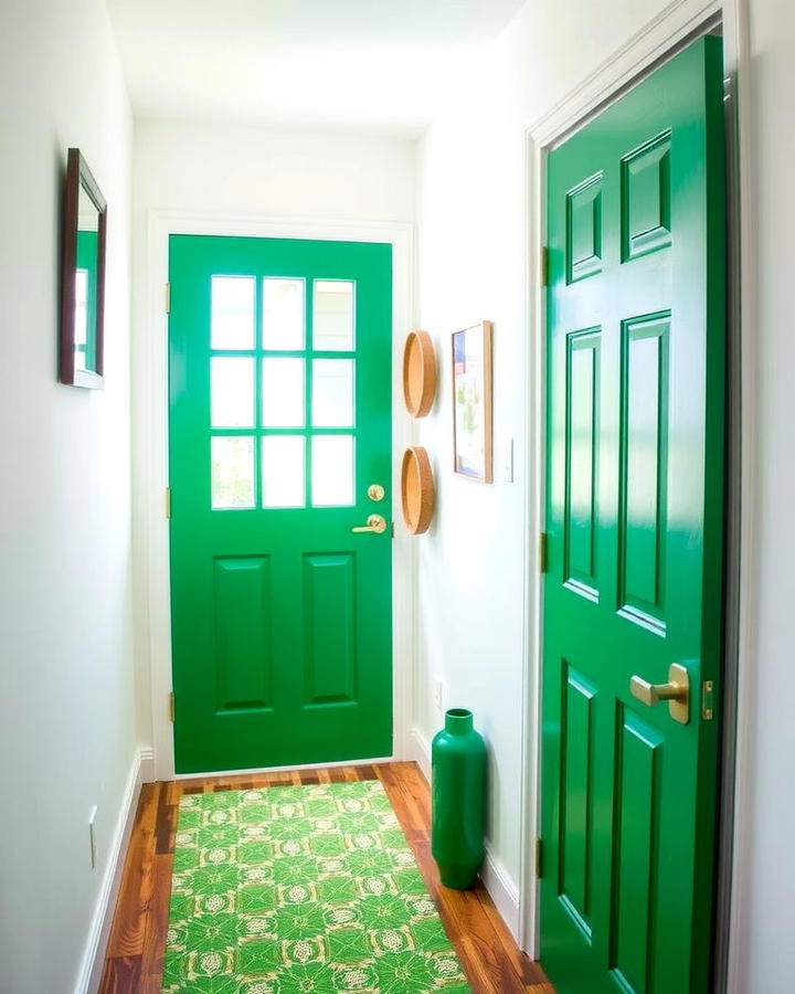 Colorful Doors - 30 Colorful Room Ideas