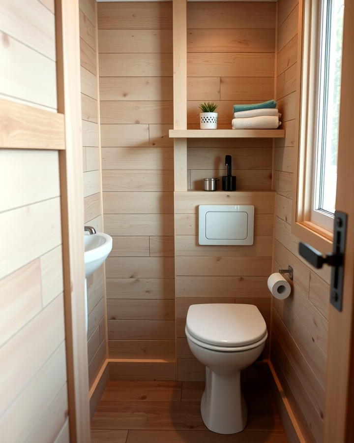 Compact Bathroom Design - 25 One Room Cabin Interior Design Ideas