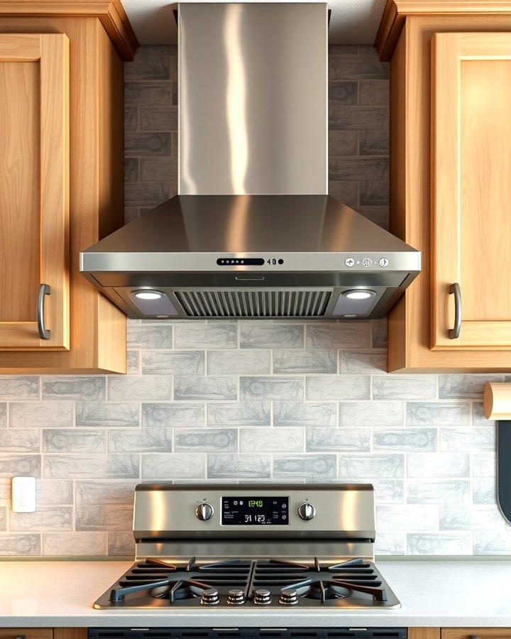 Compact Range Hoods - 25 Mobile Home Kitchen Ideas