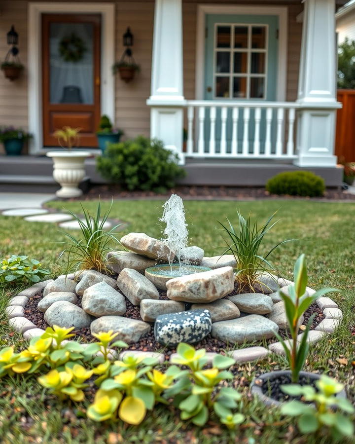 Compact Water Features 2 - 30 Small Front Yard Landscaping Ideas