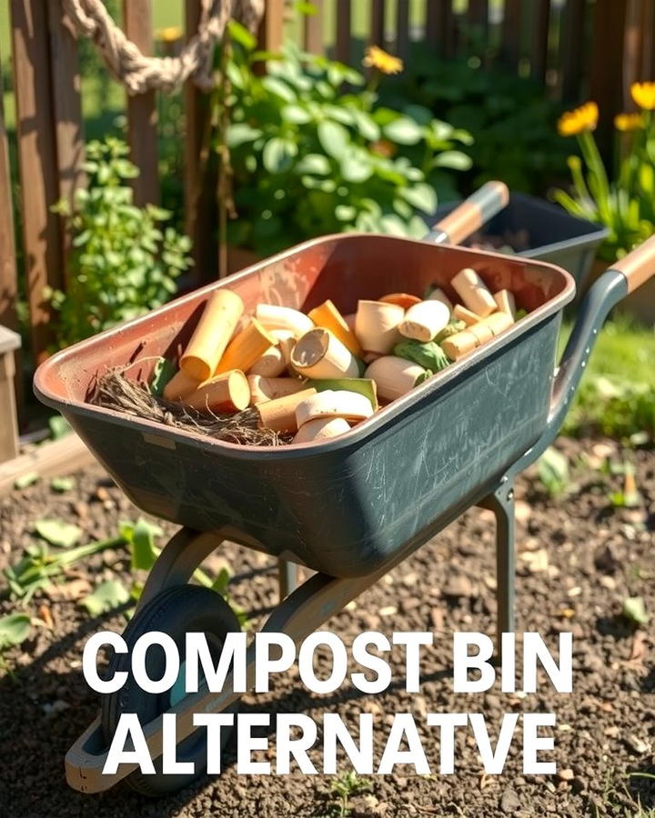 Compost Bin Alternative - 25 Old Wheelbarrow Ideas