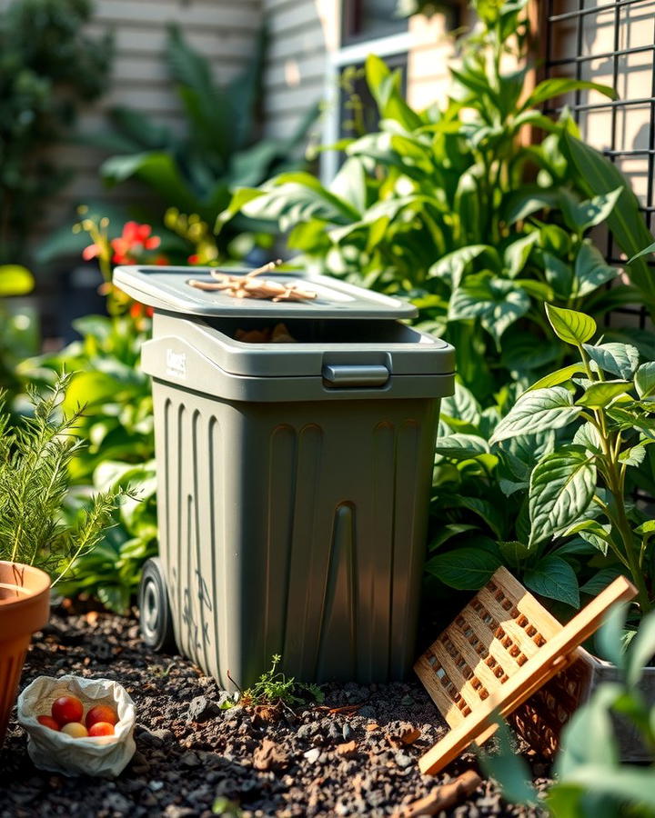 Composting Corner - 25 Urban Garden Ideas