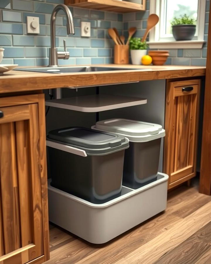 Composting Stations - 25 Organic Kitchen Design Ideas