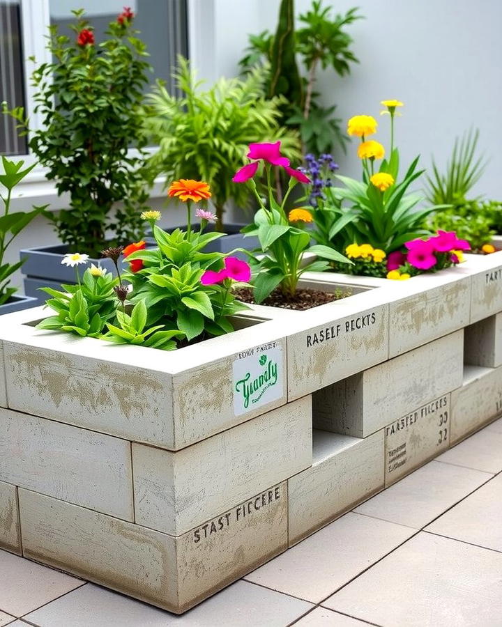 Concrete Block Raised Garden Beds - 25 Raised Garden Bed Ideas