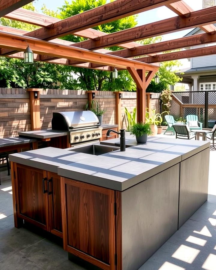 Concrete Countertops for Customization - 25 Outdoor Countertop Ideas