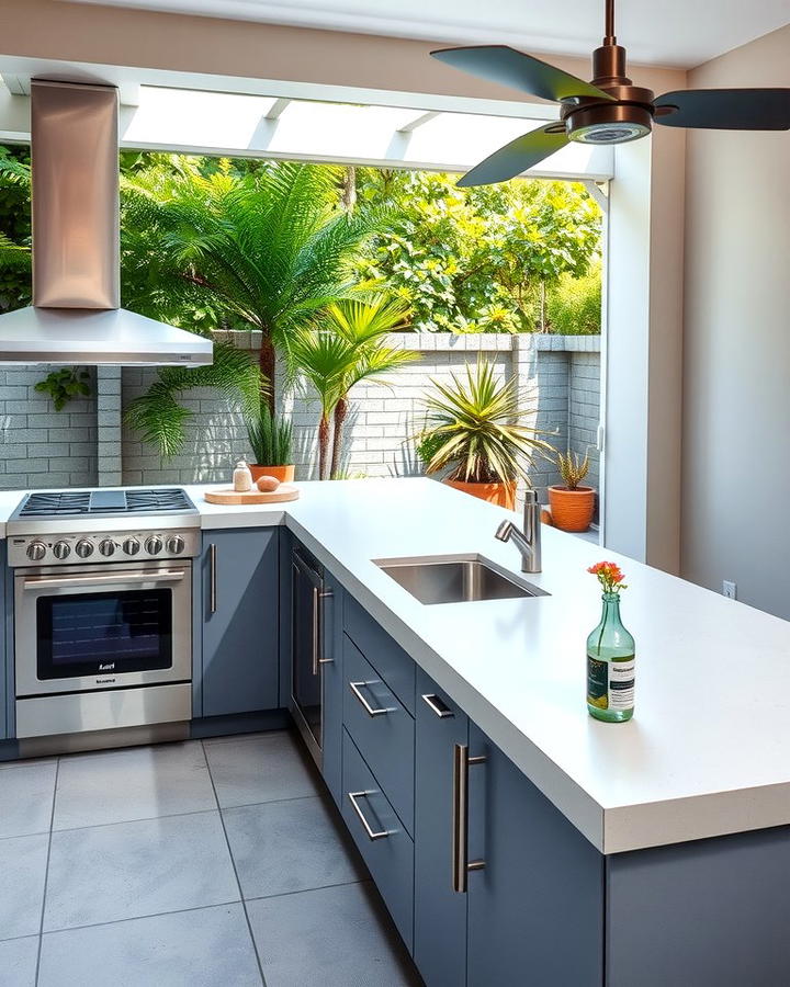 Concrete Outdoor Countertops - 25 Outdoor Countertop Ideas