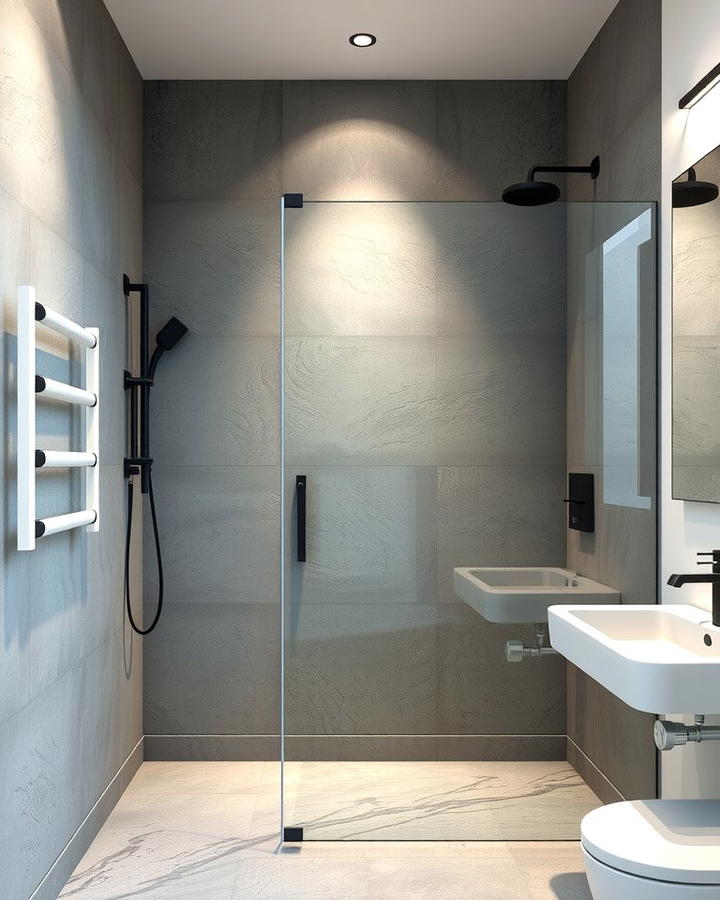 Concrete Shower Surrounds - 25 Shower Surround Ideas