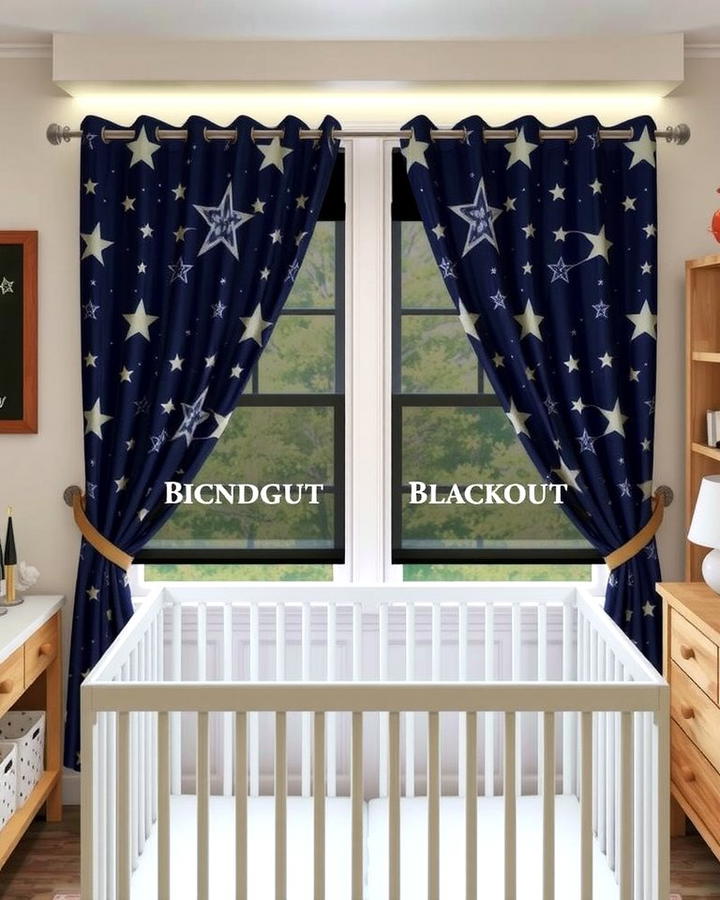 Constellation Curtains - 25 Space-themed Nursery Ideas