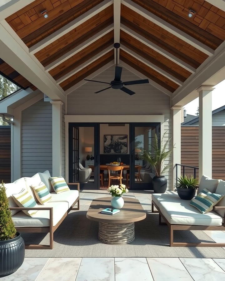 Contemporary Shed Roof Porch - 25 Shed Roof Porch Design Ideas