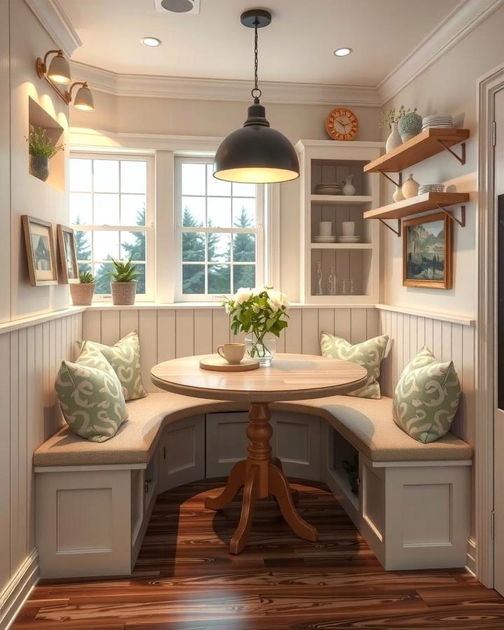 Corner Nook Table - 25 Small Kitchen Table Ideas