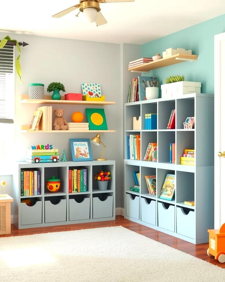 Corner Storage Solutions - 25 Playroom Storage Ideas