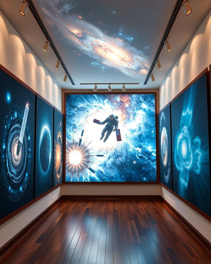 Cosmic Artwork Gallery - 25 Space-themed Room Ideas