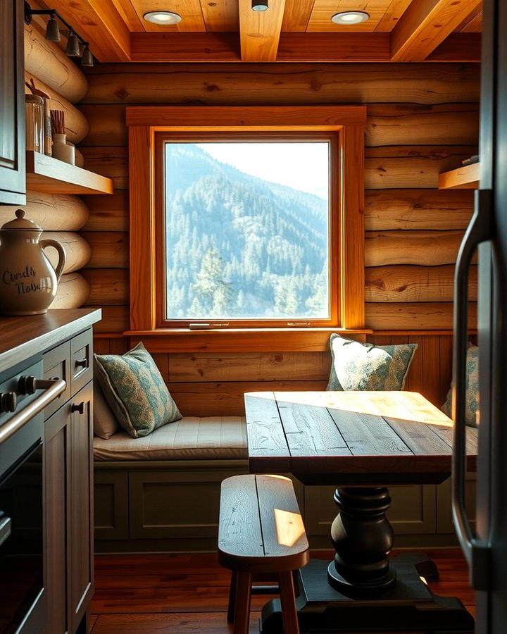 Cozy Breakfast Nooks - 25 Mountain House Kitchen Ideas