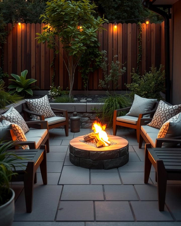 Cozy Fire Pit Corners - 25 Small Backyard Landscaping Ideas