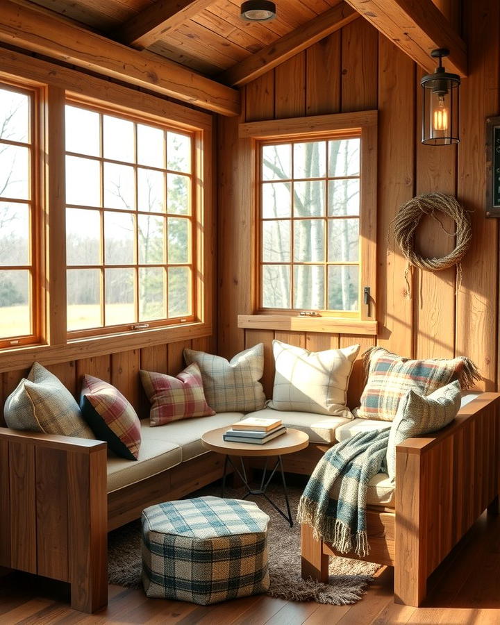 Cozy Reading Nooks - 25 Rustic Barndominium Interior Design Ideas