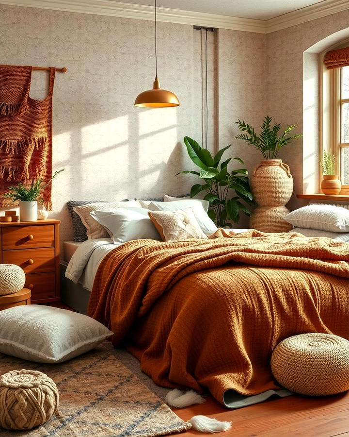 Cozy Textures and Fabrics - 30 Forest Themed Bedroom Ideas