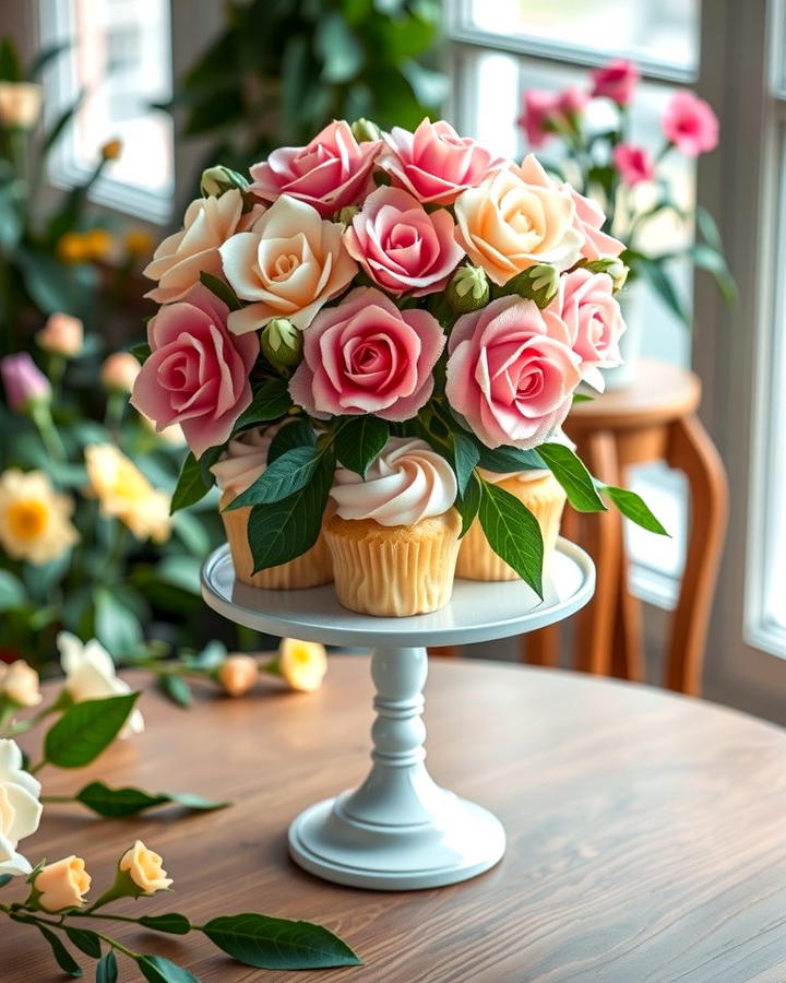 Cupcake Bouquets - 30 Wedding Cupcake Ideas