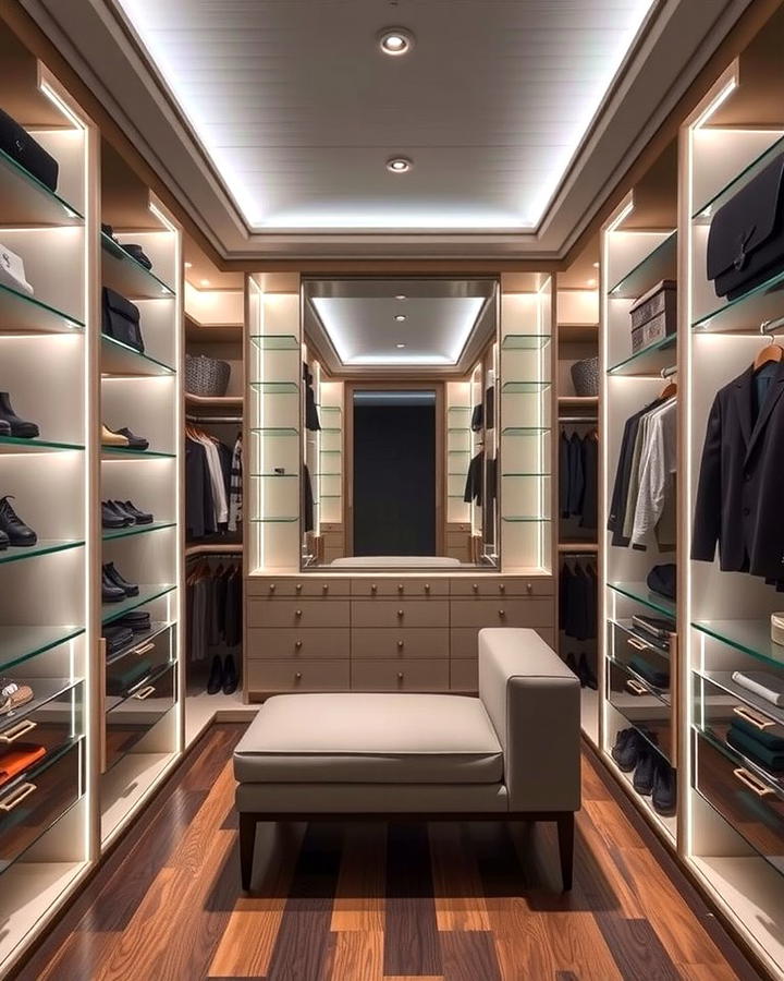 Custom Walk In Closets - 25 Penthouse Design Ideas