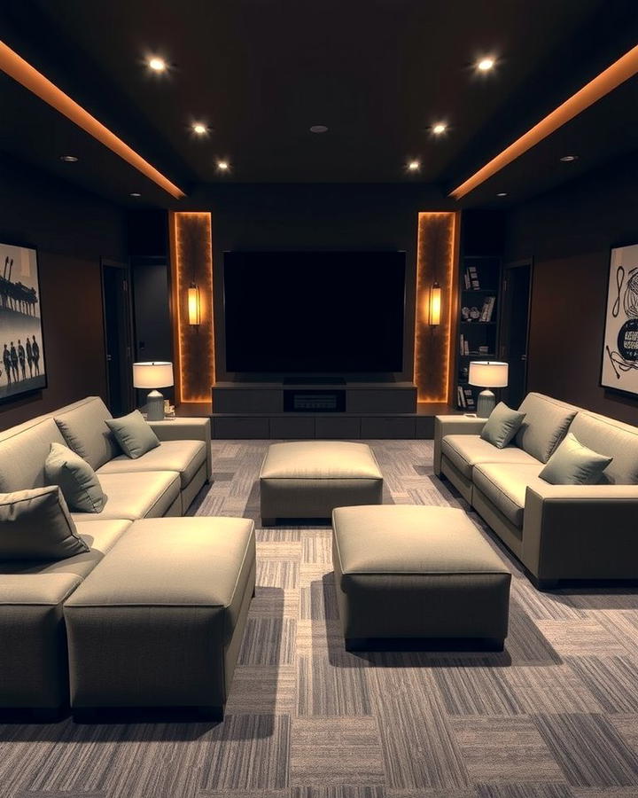 Customizable Modular Furniture - 30 Media Room Ideas