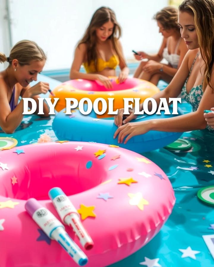 DIY Pool Floats - 25 Pool Party Ideas