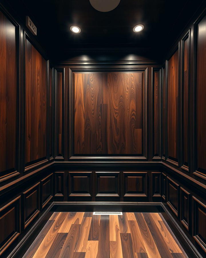 Dark Wood Paneling for Warmth - 30 Cigar Room Ideas