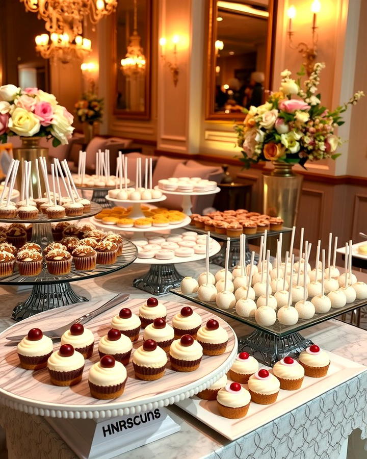 Decadent Dessert Buffet - 25 Wedding Buffet Ideas