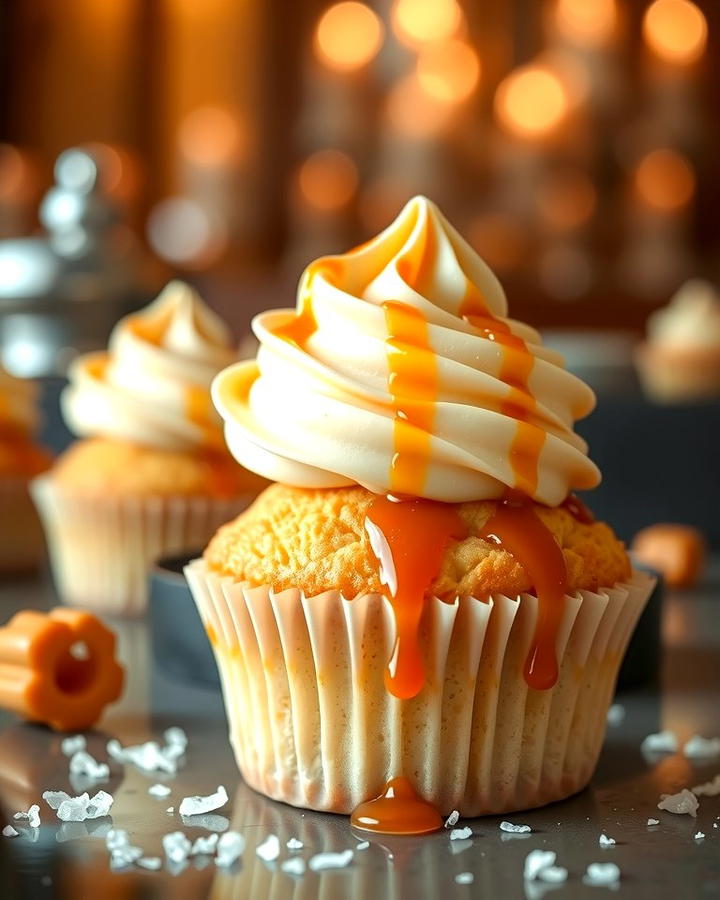 Decadent Salted Caramel - 30 Wedding Cupcake Ideas