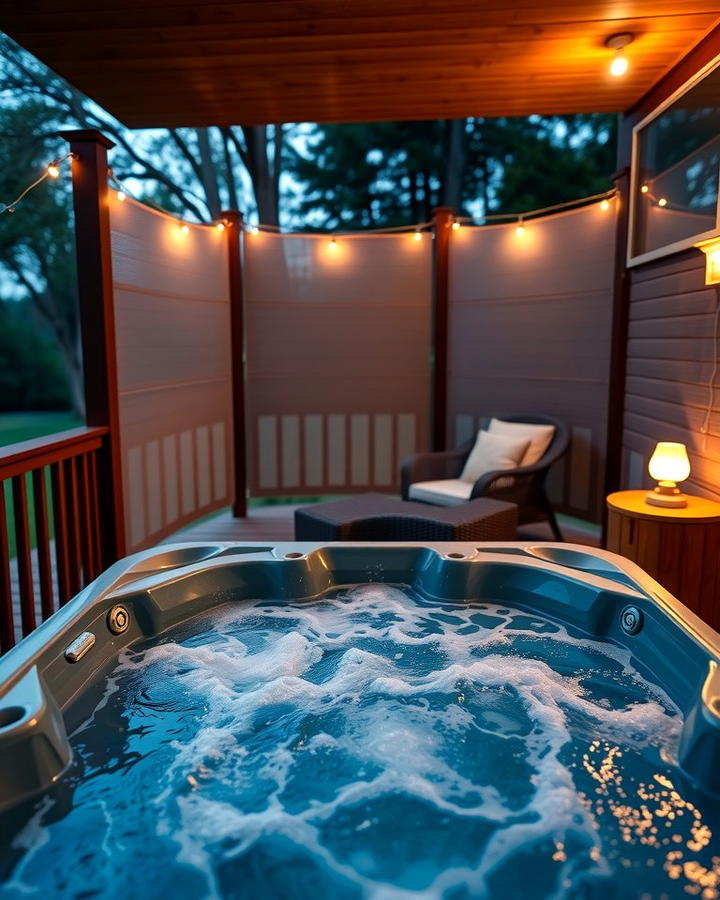 Decks with Hot Tubs - 25 Wood Deck Ideas