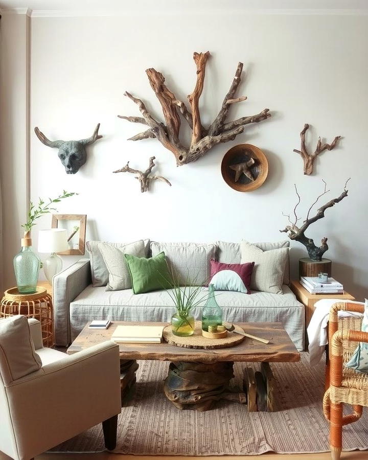 Decorate with Found Objects - 30 Wabi Sabi Interior Design Ideas