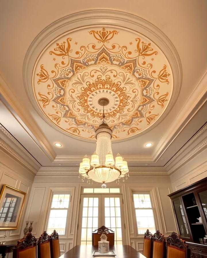 Decorative Ceiling Medallions - 25 Traditional Interior Design Ideas