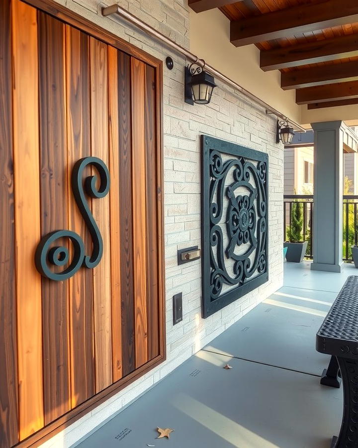 Decorative Wall Panels - 25 Patio Wall Ideas