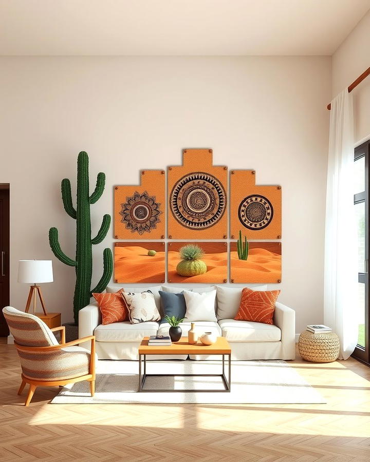 Desert Inspired Wall Art - 30 Southwestern Decor Ideas