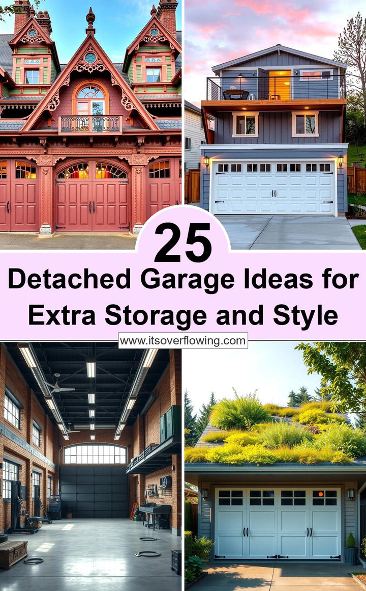 Detached Garage Ideas for Extra Storage and Style