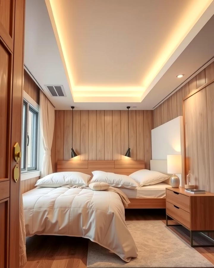 Dimmer Switches for Adjustable Ambiance - 25 small bedroom lighting ideas