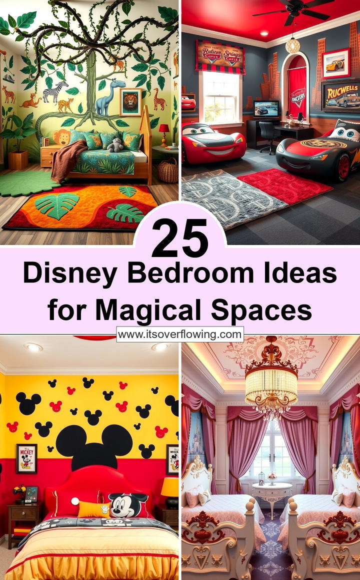 Disney Bedroom Ideas for Magical Spaces