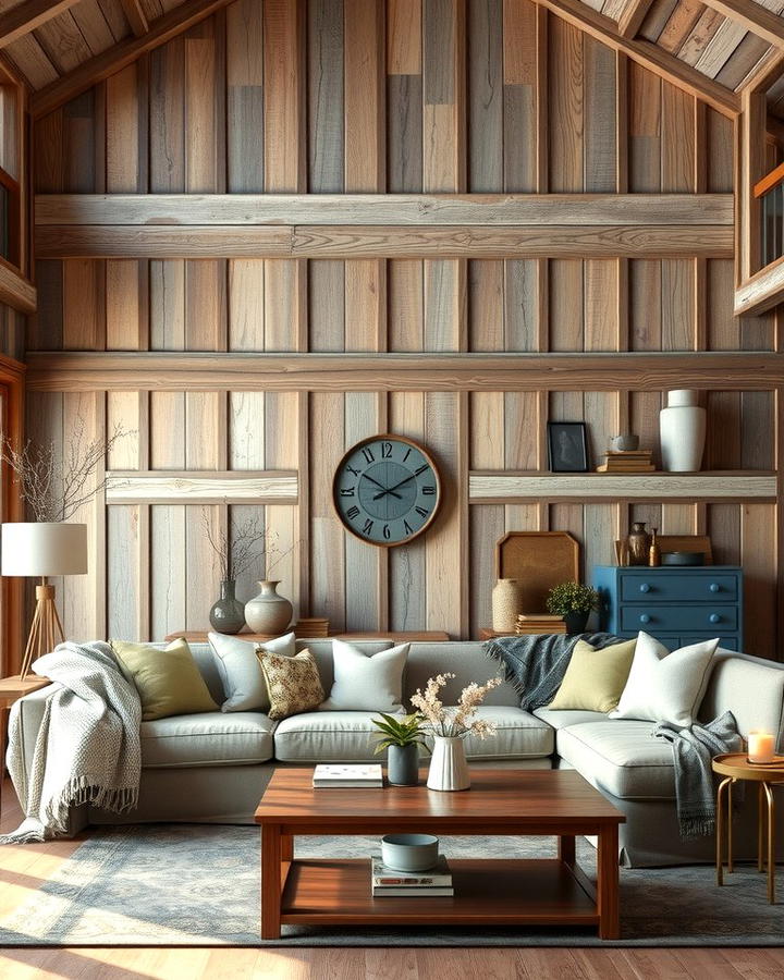 Distressed Wood Look - 25 Wall Texture Ideas