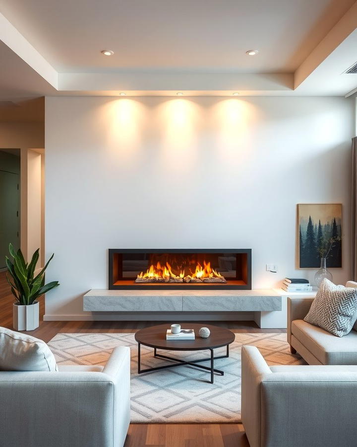 Double Sided Fireplaces for Open Layouts - 25 Small Living Room Fireplace Ideas