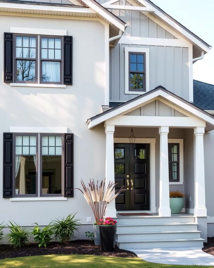 Dove Feather - 25 Off-white Paint Colors for Home Exteriors