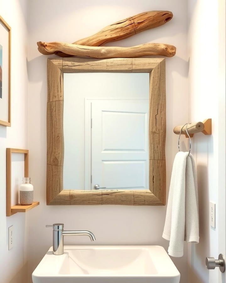 Driftwood Decor - 25 Natural Bathroom Ideas