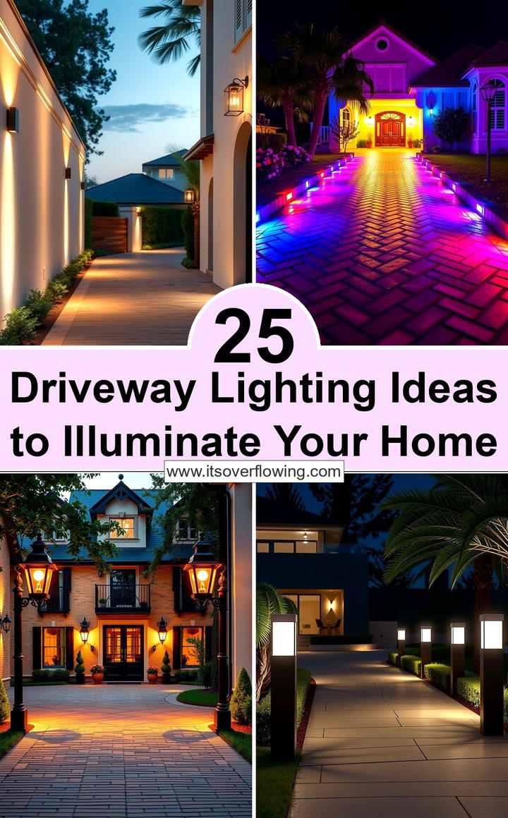 Driveway Lighting Ideas to Illuminate Your Home