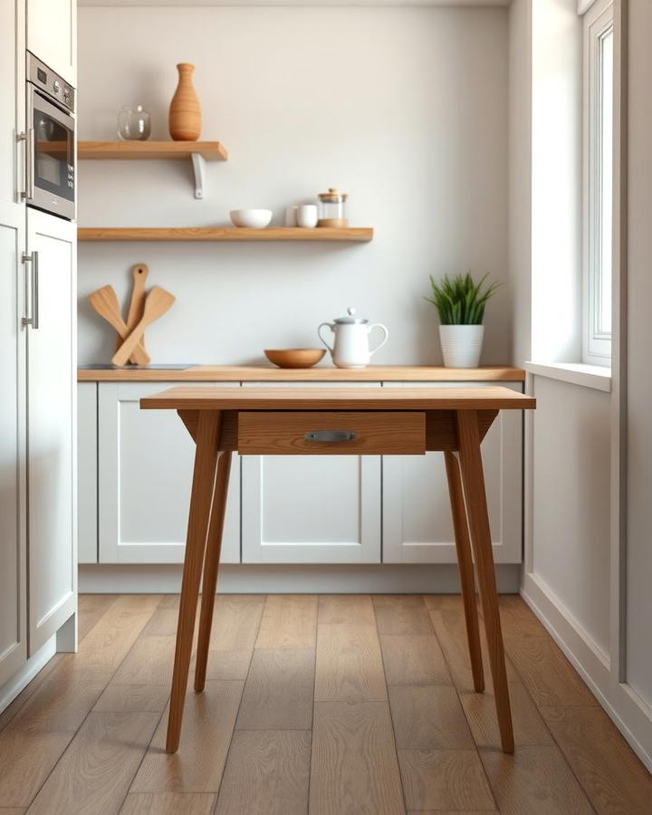 Drop Leaf Table - 25 Small Kitchen Table Ideas