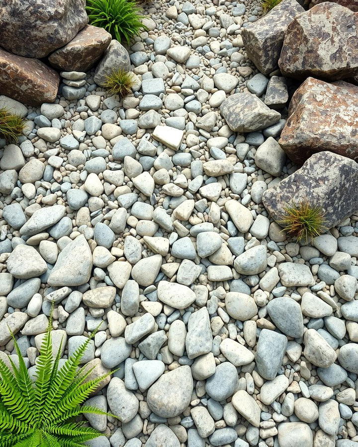 Dry River Beds - 25 Rock Landscaping Ideas