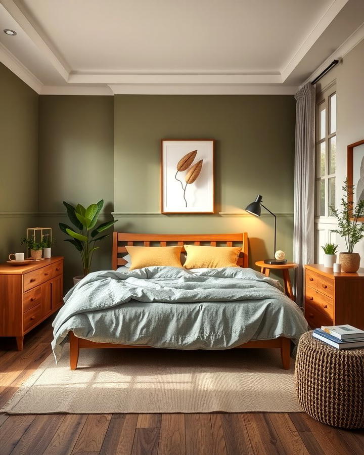 Earthy Color Palette - 30 Forest Themed Bedroom Ideas