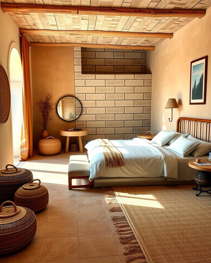 Earthy Tones and Textures - 30 Mediterranean Bedroom Ideas